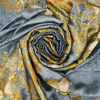 Women's Luxurious Patterned Wrap Scarf