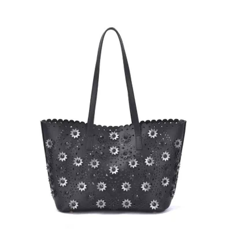 Paloma 3D Flower Tote with Pouch