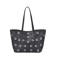 Paloma 3D Flower Tote with Pouch