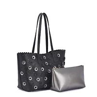 Paloma 3D Flower Tote with Pouch