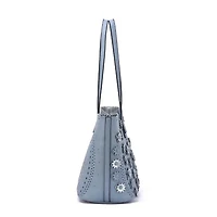 Paloma 3D Flower Tote with Pouch
