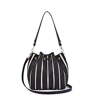 Marla Two-Toned Bucket Bag