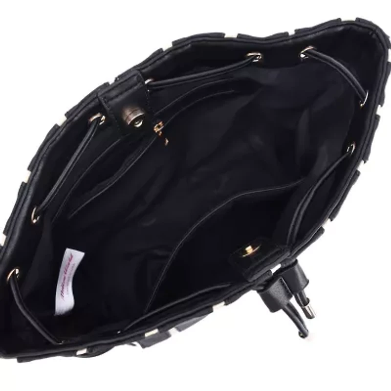 Marla Two-Toned Bucket Bag