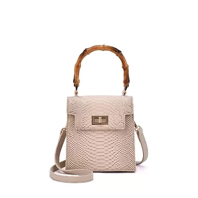 Sia Snake Embossed Crossbody