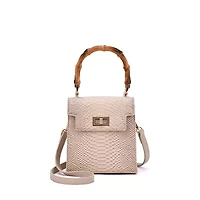 Sia Snake Embossed Crossbody