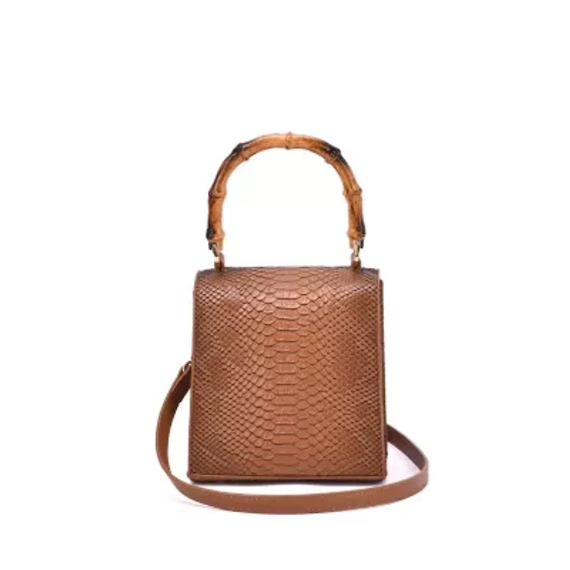 Sia Snake Embossed Crossbody