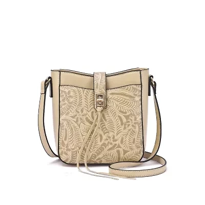 Mikey Embossed Crossbody