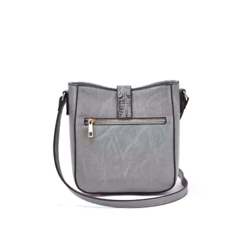 Mikey Embossed Crossbody
