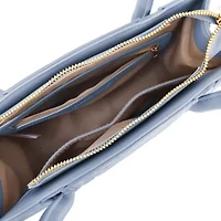 Darla Rose Embossed Satchel