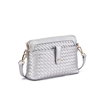 Isla Woven Embossed Crossbody