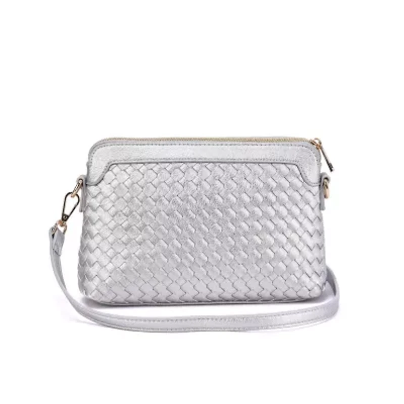 Isla Woven Embossed Crossbody