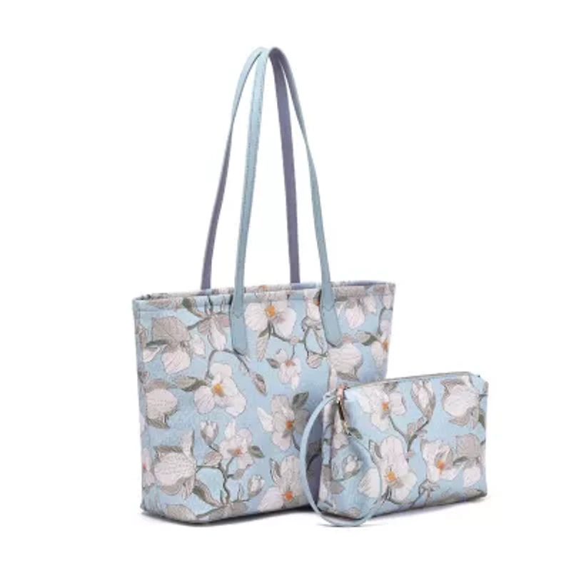 Amelia 2pc Floral Printed Tote
