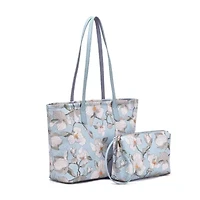 Amelia 2pc Floral Printed Tote