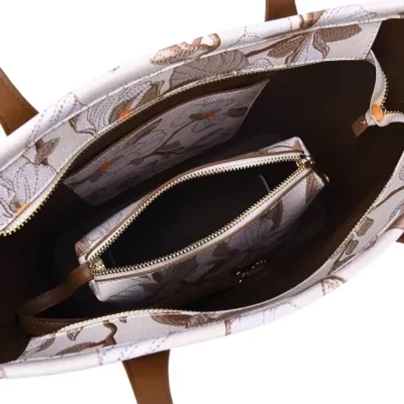 Amelia 2pc Floral Printed Tote