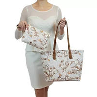 Amelia 2pc Floral Printed Tote