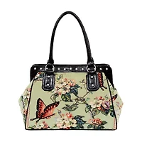 Vintage Flower Shop Hand Beaded Weekender