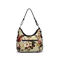 Butterfly Beaded Hobo Bag