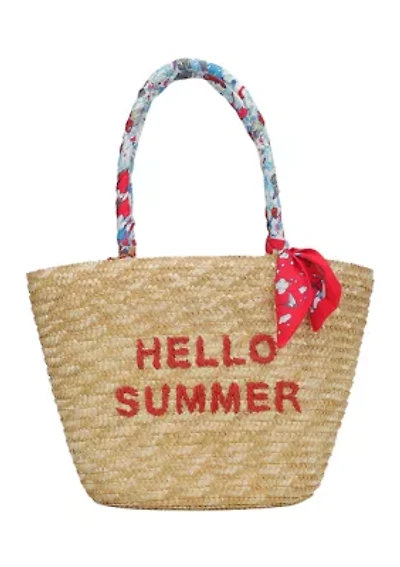 Shining Hello Summer Tote Bag
