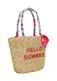 Shining Hello Summer Tote Bag