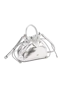 Feven Shimmer Metallic Crossbody Purse