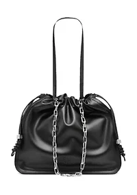 Halle Drawstring Hobo Bag
