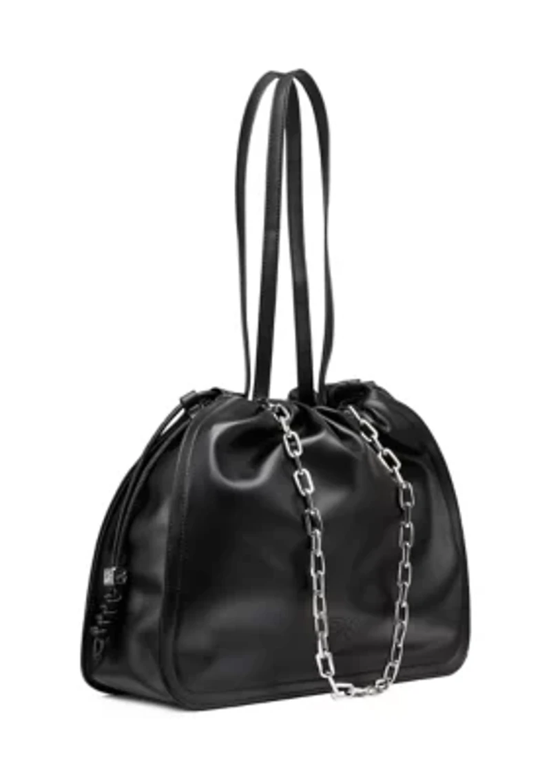Halle Drawstring Hobo Bag