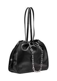 Halle Drawstring Hobo Bag