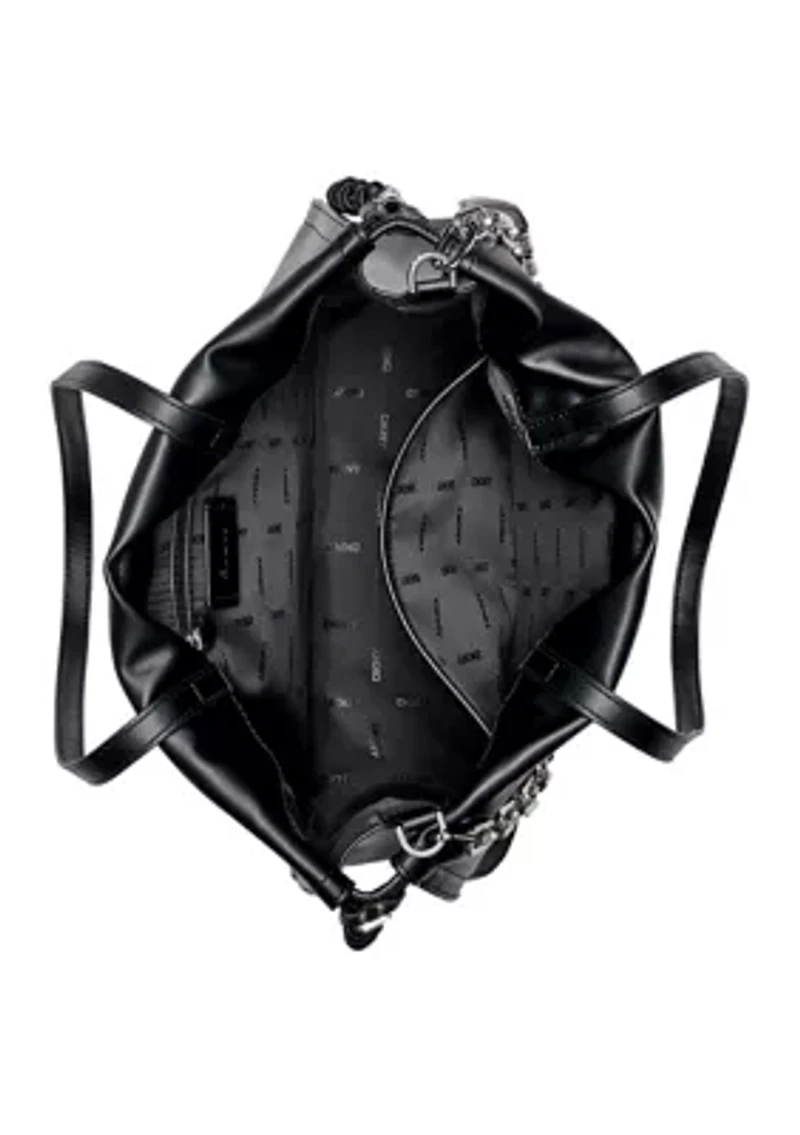 Halle Drawstring Hobo Bag