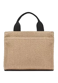 Straw Hadlee Small Tote Bag