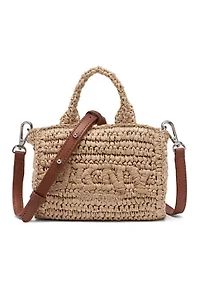 Hadlee Straw Mini Crossbody