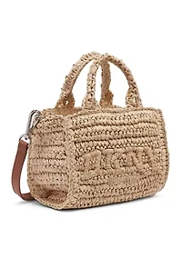 Hadlee Straw Mini Crossbody