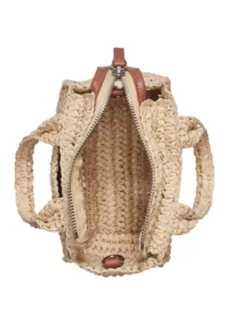Hadlee Straw Mini Crossbody