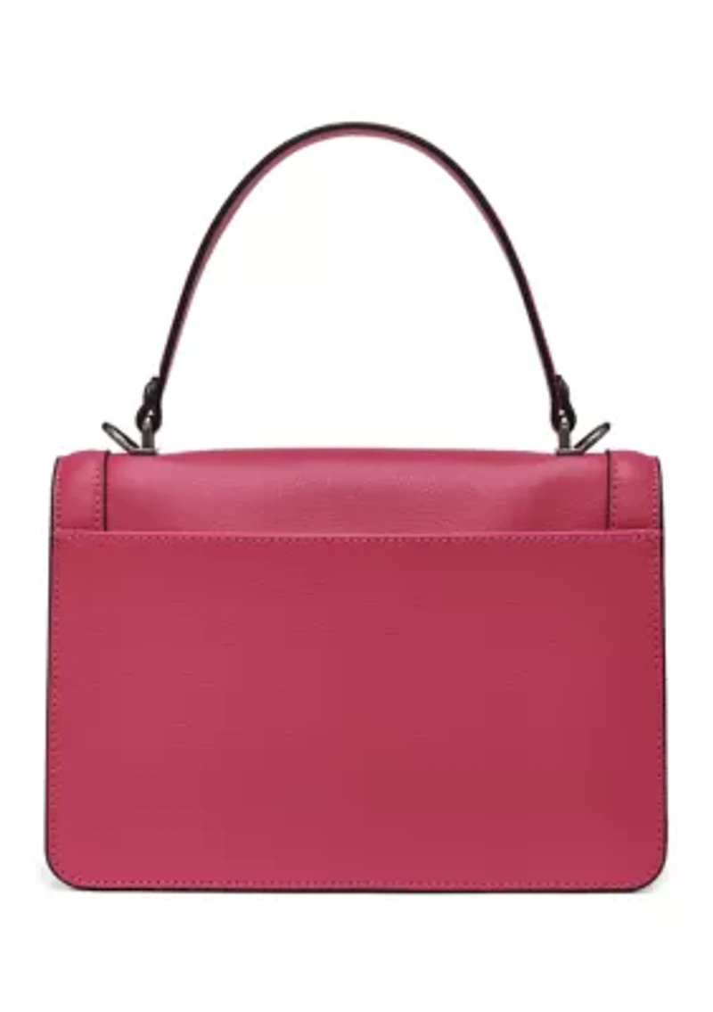 Simone Crossbody Bag with Heart Studs