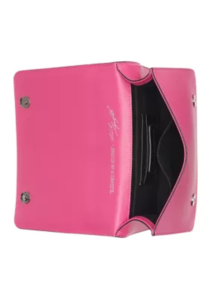 Simone Crossbody Bag with Heart Studs