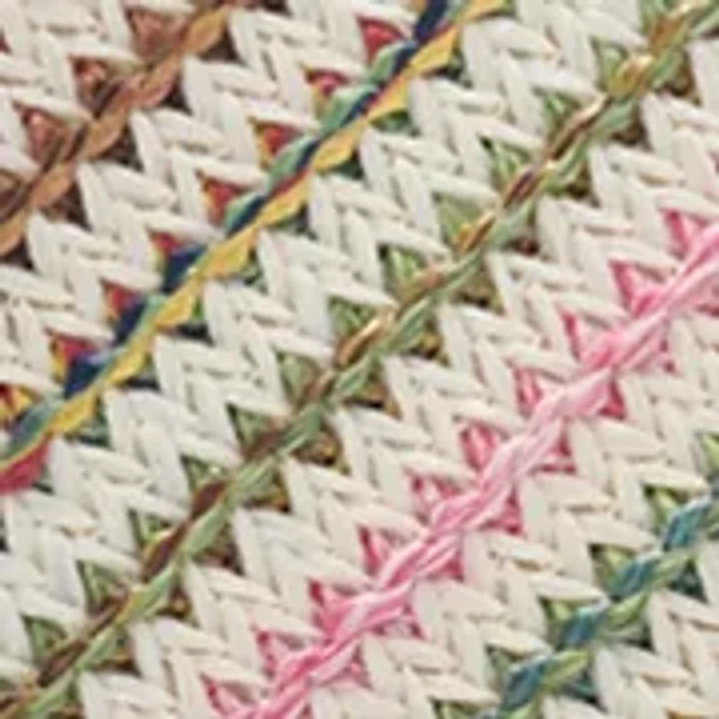 Savoie Chevron Raffia Tote