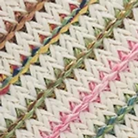 Savoie Chevron Raffia Tote