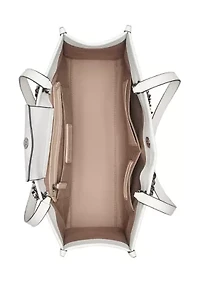 Savoie Chevron Raffia Tote