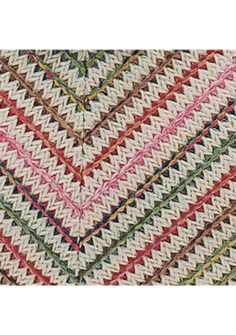 Savoie Chevron Raffia Tote
