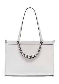 Savoie Floral Embroidery Tote Bag