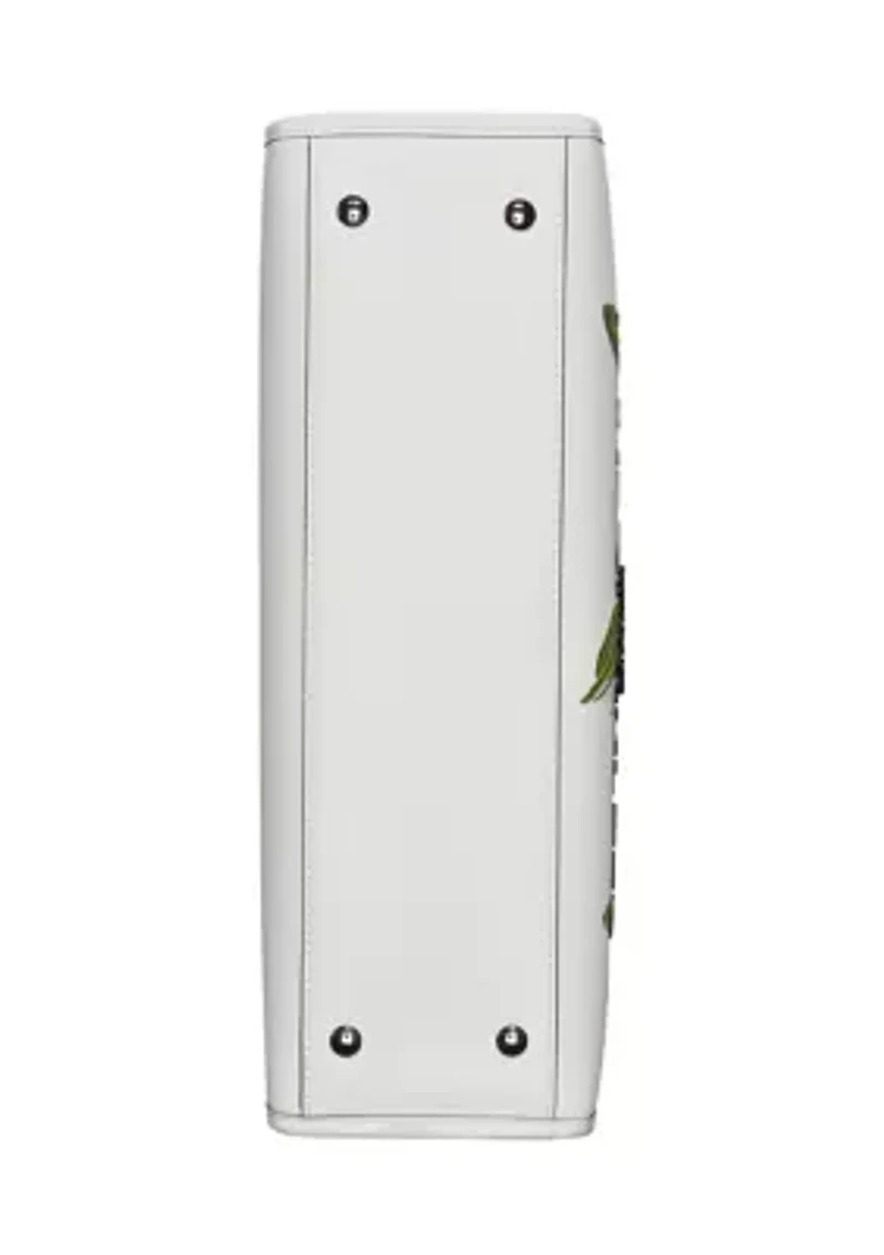 Savoie Floral Embroidery Tote Bag