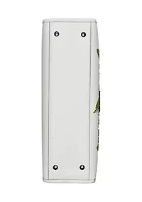 Savoie Floral Embroidery Tote Bag