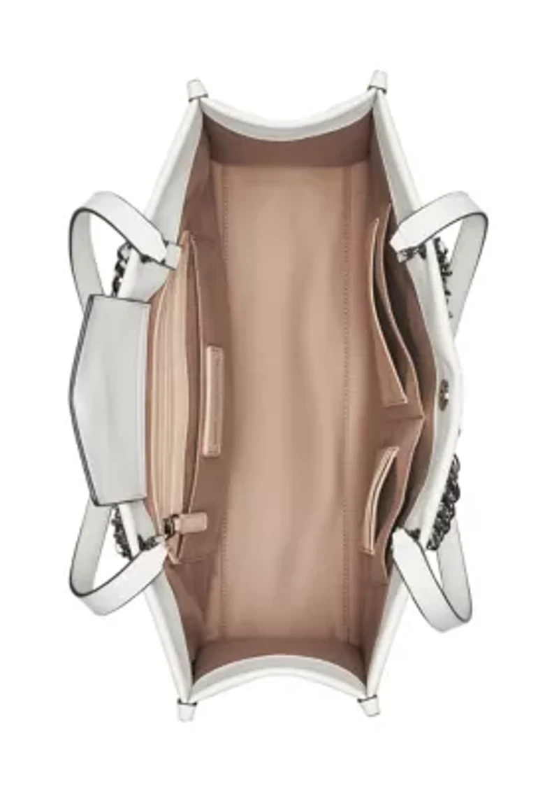 Savoie Floral Embroidery Tote Bag