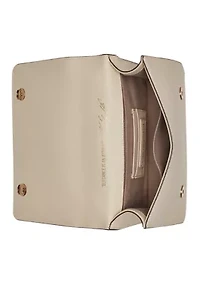 Simone Raffia Scarf Satchel Bag