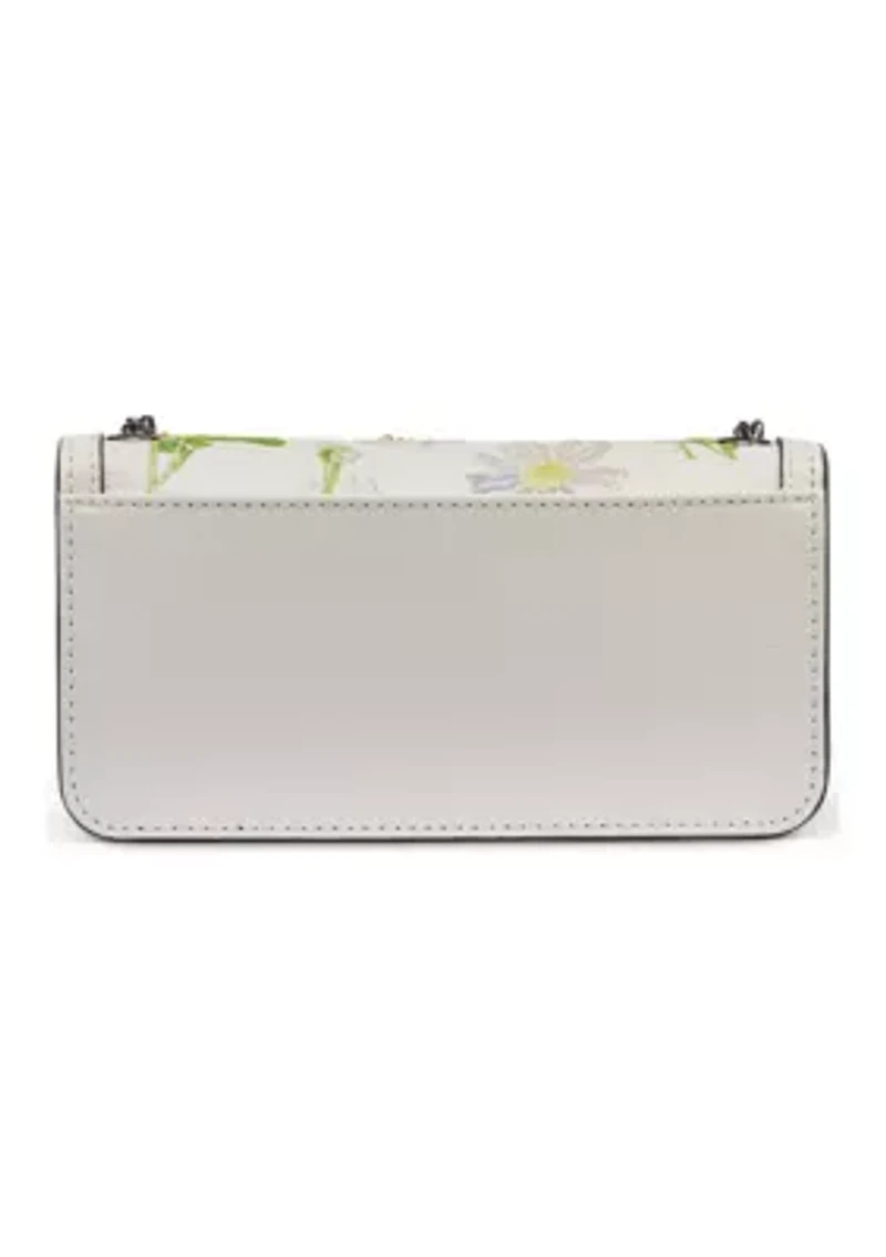 Kosette Floral Embroidery Shoulder Bag