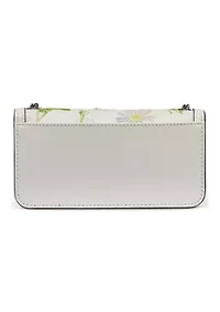 Kosette Floral Embroidery Shoulder Bag