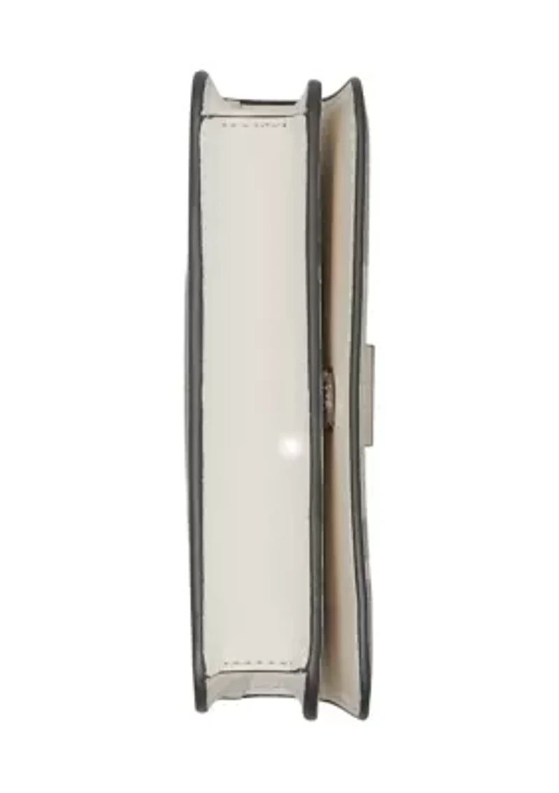 Kosette Floral Embroidery Shoulder Bag