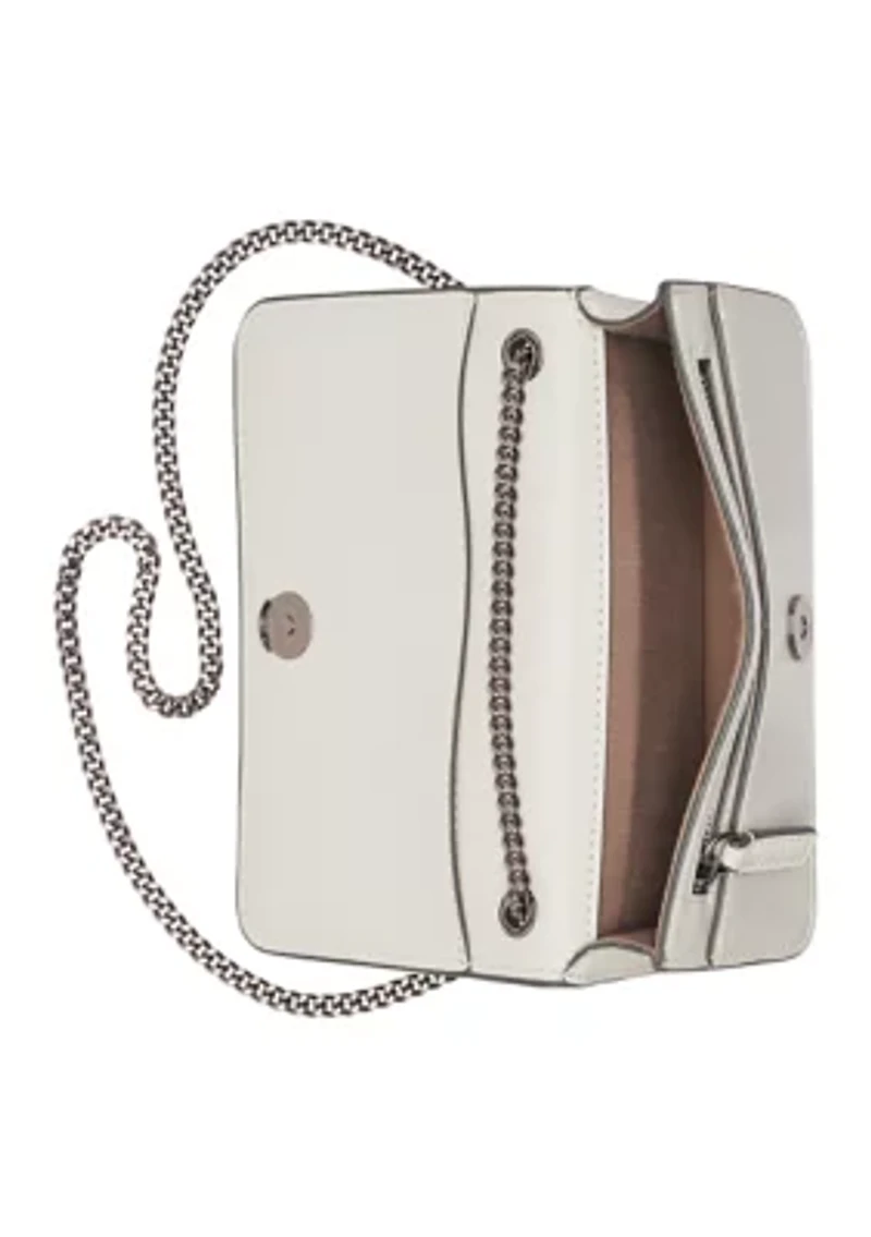 Kosette Floral Embroidery Shoulder Bag