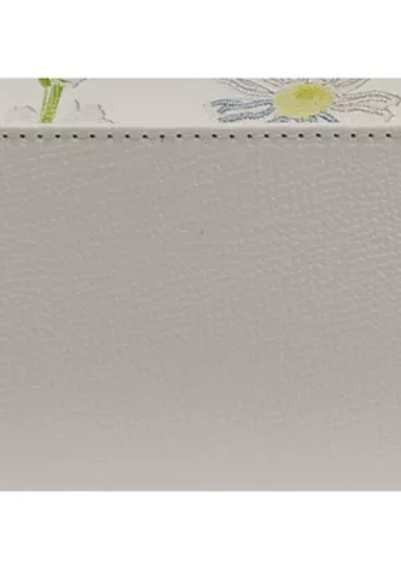 Kosette Floral Embroidery Shoulder Bag