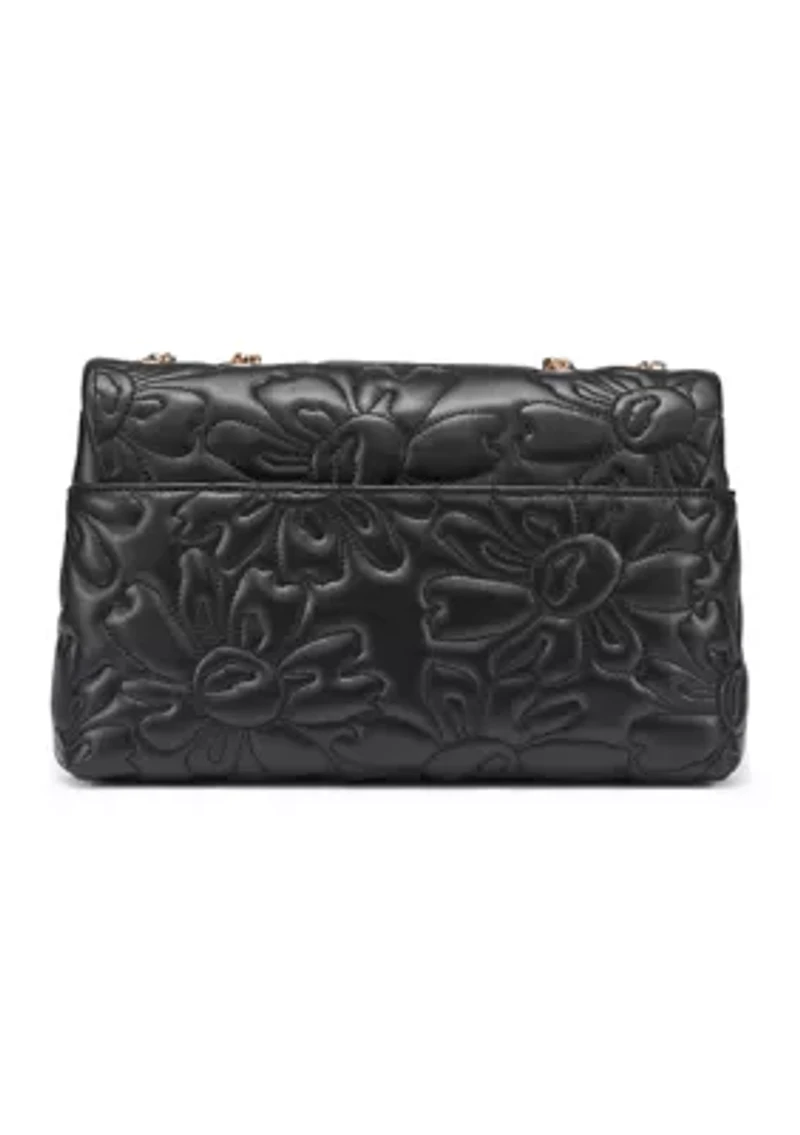Lafayette Quilted Floral Shoulder Bag