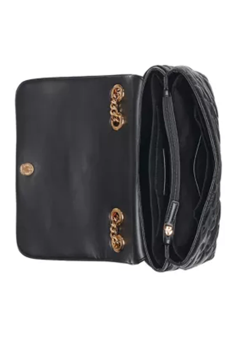 Lafayette Quilted Floral Shoulder Bag